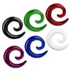 Piercingfaktor Set of 8 Snail Stretching Piercing Ear Piercing Spiral
