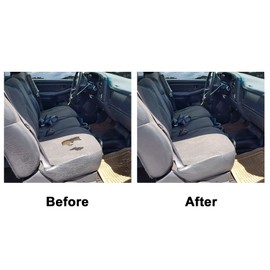 Priprilod Dark Gray Cloth Driver Side Bottom Replacement Seat Cover Compatible with Chevy Silverado Compatible with GMC Sierra 1999 2000 2001 2002