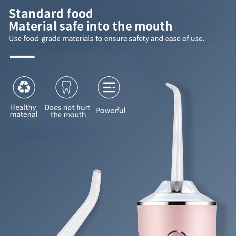Electric Dental Irrigator With 4 Nozzles Home Portable Water Oral