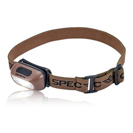 Spec Ops Tools Rechargeable LED Headlamp, 220 Lumens, Waterproof, Adjustable Headband, 5 Light Modes, 3% Donated to Veterans