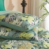 EAVD Tropical Leaves Duvet Cover Queen Soft Cotton Chic Plant