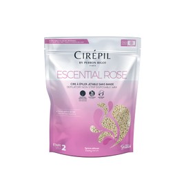 Cirepil - Escential Rose - 800g / 28.22 oz Wax Beads Bag - Light Rose Scent - All-Purpose, Creamy Texture - Perfect for Bikini Waxing