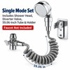 Washbasin Shower Extender for Hair Washing – Handheld Faucet Shower
