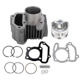 ECCPP New Cylinder Piston Ring Gasket for 1985-2001 for Yamaha Badger YFM 80 Compatible fit for Cylinder Piston Gasket Top End Kit 22K-11311-02-00