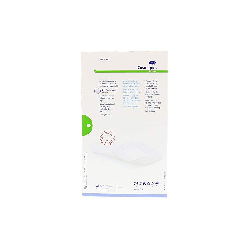 Aposito Cosmopor Steril 15X8Cm 5U