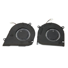 Laptop Cooling Fan 4 Pin Replacement Cooler Fan for HP ENVY X360 15 DS 15 DR 15M DS 15M DS0011DX CPU+GPU