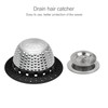 LEKEYE Shower Drain Hair Catcher/Bathtub Drain Cover/Drain Protector for Pop-Up