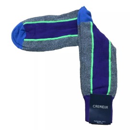 Daniel Cremieux Italy Cremieux Mens Dress Socks Cotton Blend Purple, SIZE:6-12.5