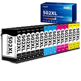 Zoyood 502XL Printer Cartridges Compatible with Epson 502 XL Multipack for Epson Expression Home XP-5100 XP5100 XP-5105 XP-5150 XP-5155 Workforce WF-2860 WF-2865 WF-2880 WF-2885 (Pack of 15)
