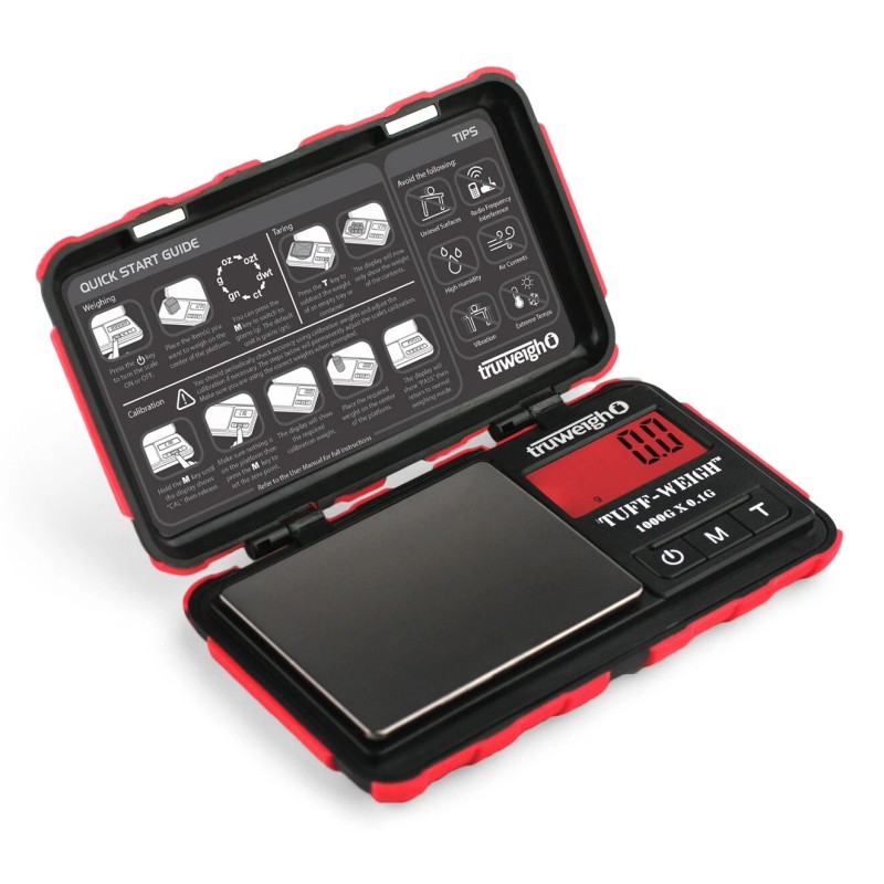 Truweigh Digital Kitchen Food Scale for Cooking - Grams &