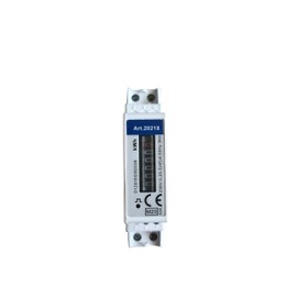 as - Schwabe Electricity Meter - DIN Rail AC Meter - MID Compliant - Series Installation Device - 230 V - 1-Phase - SDM120A, 230 V, 50 Hz, 0.25-5 A, (max. 45 A) - Roller Counter - 5+1 Digit Analog,
