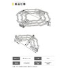 NEOROSS Titanium Trivet, Foldable, SOTO ST-310, ST-340, Snow Peak, GS-100R2,