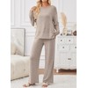 LILLUSORY 2 Piece Lounge Sets Matching Fall Outfits Pajamas Casual