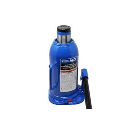 K Tool International HD63230 30 Ton Hydraulic Bottle Jack for Garages, Repair Shops, and DIY, 60,000 lbs. Capacity, Lift Range 10.24" - 16.54", Heavy Duty Steel, Load-limiting/Bypass Valves, Blue