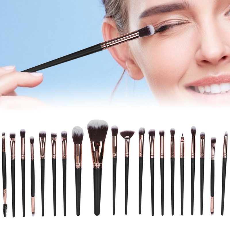 20Pcs/Set Makeup Brush Set Blush Face Powder Eyeshadow Cosmetic Brushes