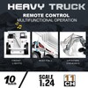 Dodoore Remote Control Dump Truck, 11CH RC Dump Truck for