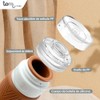 Kit de Viaje Envases Silicona INCLUYE 2 Protectores Para Cepillos