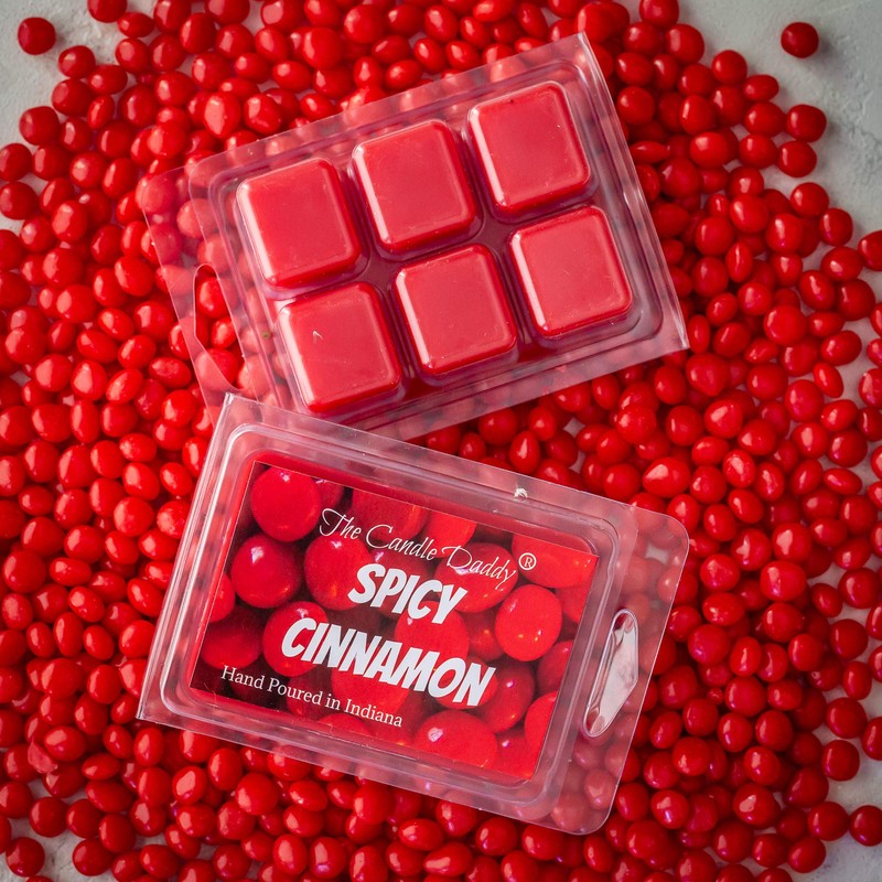 Spicy Cinnamon Scented Wax Melt - 2 Ounces - 6