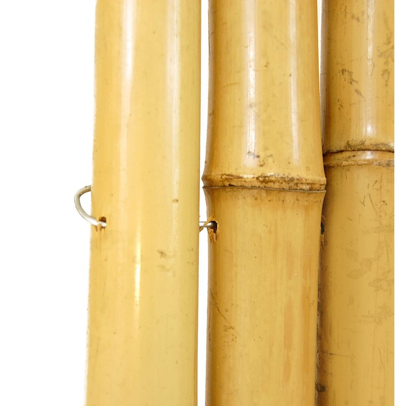 Backyard X-Scapes Natural Bamboo Fencing Decorative Rolled Fence Panel 0.75