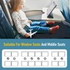 Toddler Airplane Bed, 31in Airplane Seat Extender for Kids,Toddler Airplane