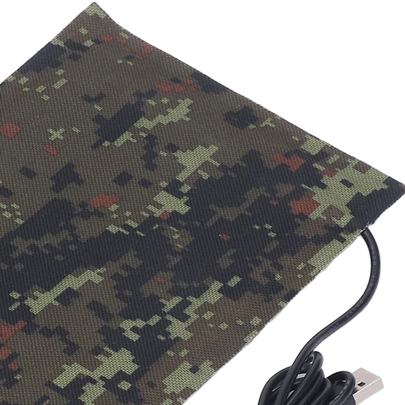 USB Electric Heating Pad 5V Carbon Fiber Heating Cloth Washable