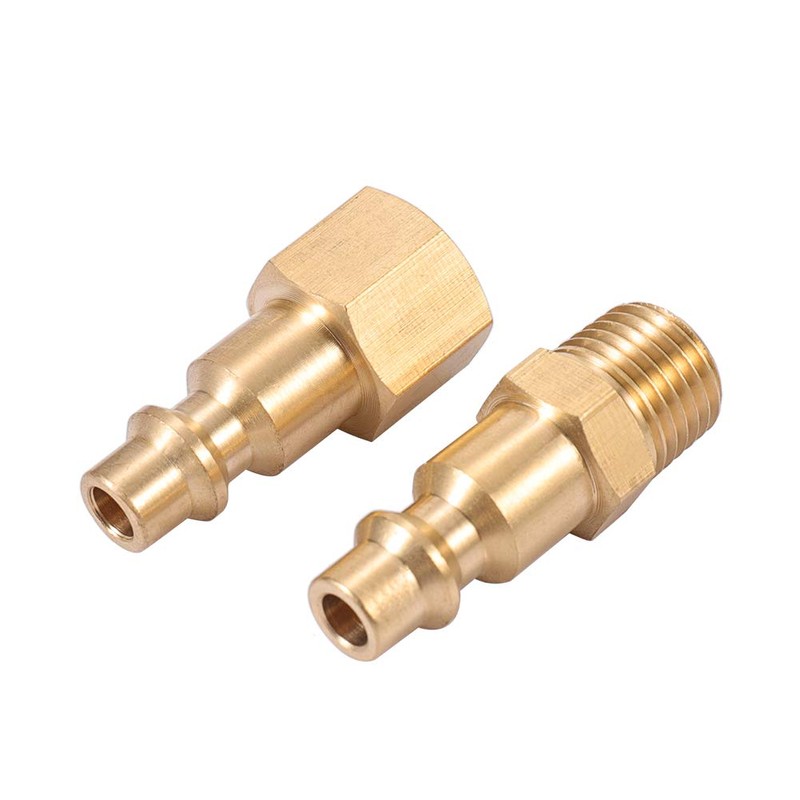 1/4" Coupling x 1/4" Inch NPT Female &Male Brass Air