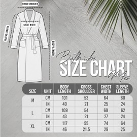 NY Threads Shawl Collar Dressing Gown for Men, Cuddly Soft, Loungewear and Sleepwear, steel grey