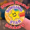 Stone Melon School Reward Stickers 144 Singing Well Done Star