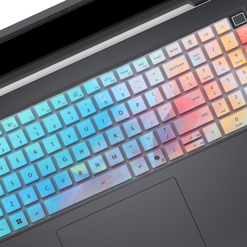 Stylish Colorful Keyboard Cover for 2026 2025 Dell Pro 16/Pro