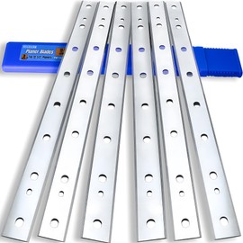 6pcs 12-1/2 Inch Planer Blades Compatible with DeWalt DW734 Benchtop Planer, Replacement Blades for DW7342, 12.5 Inch HSS Planer Knives