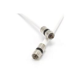 PHAT SATELLIT INTL WHITE COAXIAL RG6 CABLE SATELLITE TV MODEM INTERNET COAX CABLE UL ETL CATV 50FT