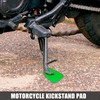 Motoforti Motorcycle Kickstand Pad Support Plate Pad Parking Stand Side