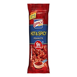 Lance Hot & Spicy Peanuts: 12 - 5 Packs - Fd