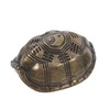 Garneck Turtle Shell Shaking Hexagram Turtle Shell Luck Charm Sculptures