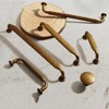 SYZOW 6 Pack Antique Brass Retro Cabinet Pulls 160mm Hole
