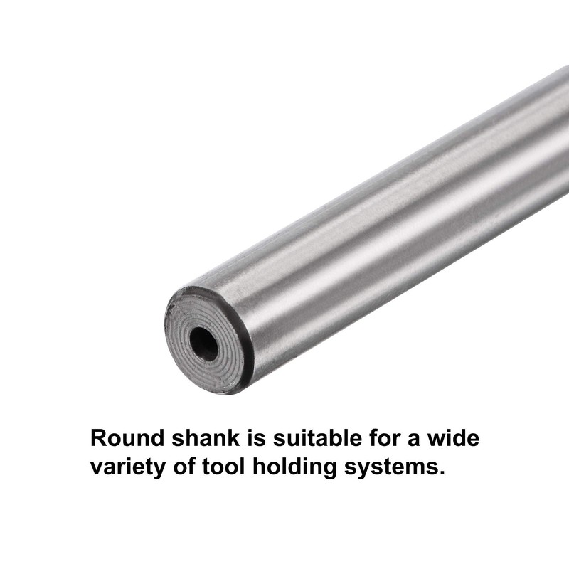 uxcell Chucking Reamer Set Lathe Machine Reamer Straight Flute Milling