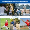 Coopay 36 Pack Baseball Practice Balls Plastic Training Balls Lightweight
