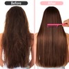 Leinuosen 3 Pcs Triple Teasing Comb for Women Plastic Rat