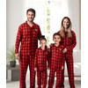 Rnxrbb 2024 Family Christmas Pajamas Matching Sets Holiday Xmas Christmas