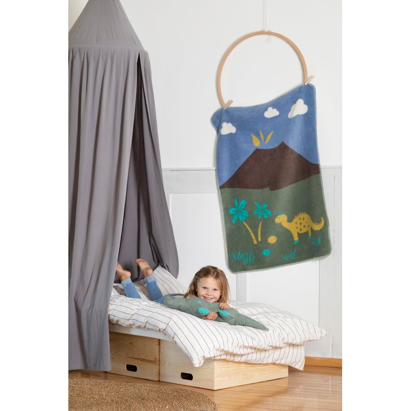 David Fussenegger Juwel Filled Cushion Dino Ivy 70 x 25