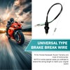 Shakas 1 PC Motorcycle Rear Foot Brake Light Switch Harness,