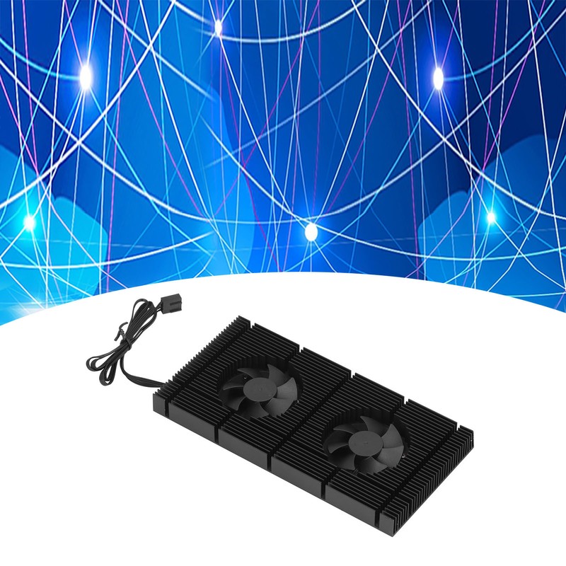 GK6 Dual PWM Fan VRAM Heatsink Adjustable Speed Backplane Memory