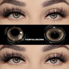 DIY Fake Eyelashes Extensions for Regular Use Easy to Apply Personal Care Product Enhance Your Lashes at Home:_Brussels brown