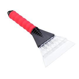 CAXUSD Car Windshield Ice Scraper Snow Removal Tool with Rubber Sleeve Snow Scraper Brush