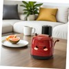 iplusmile Cute Mini Desktop Trash Can with Press Lid Space