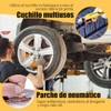 Kit de Reparación de Emergencia para Llantas de Moto, Kit