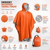 Emergency Rain Poncho for Outdoor Use – Waterproof Thermal Cover