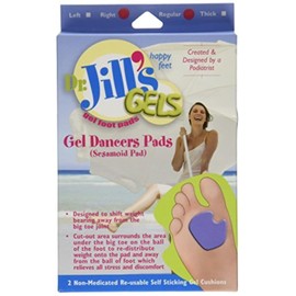 Dr. Jill's Gel Dancer's Pads (Right Foot) by Dr. Jill's Foot Pads