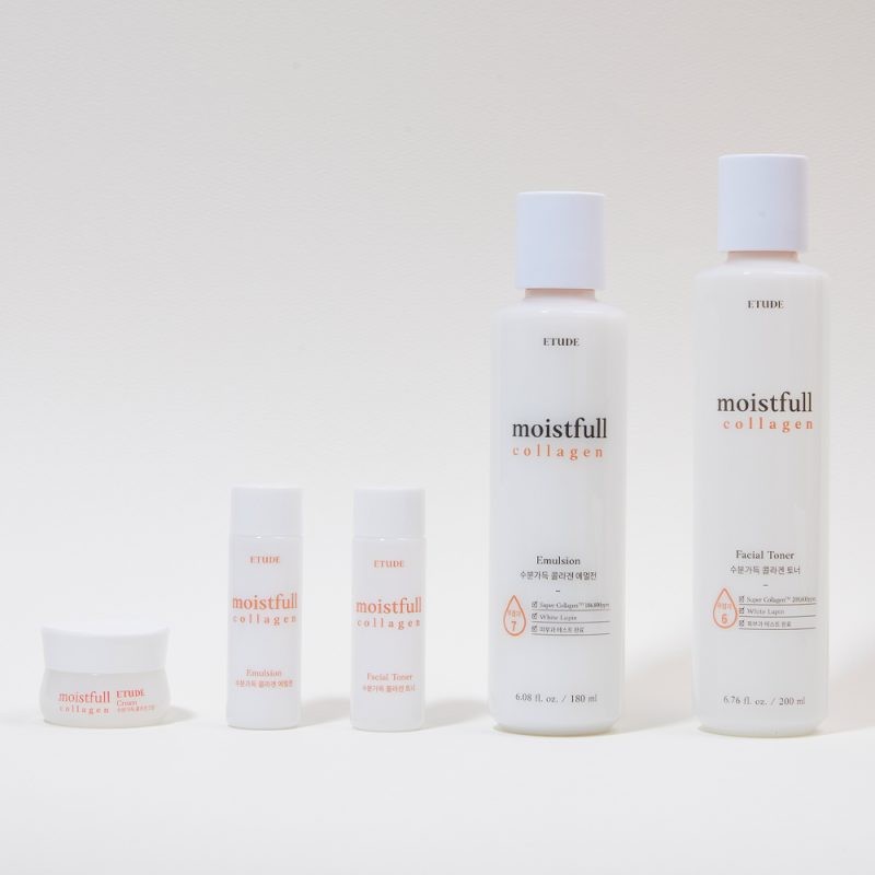 Etude [에뛰드]수분가득 콜라겐 2종 세트 [Etude] Moisture-Full Collagen 2-Piece Set