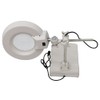 INTBUYING 110V Table Magnifier Lamp Amplification LED Daylight Bright Magnifying